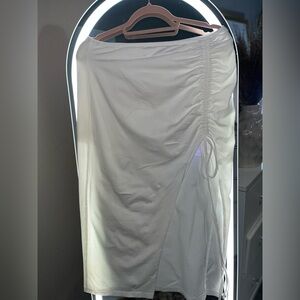 A amazing white night or brunch skirt